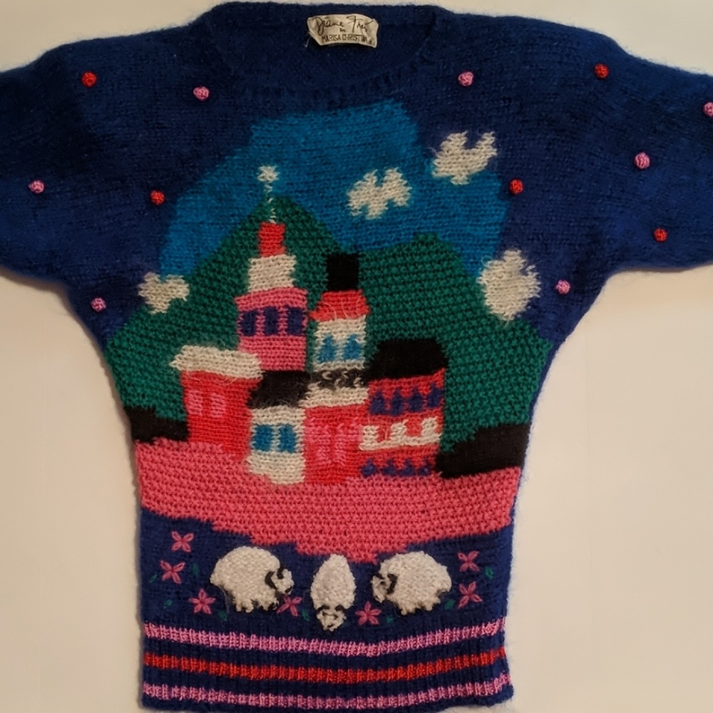 Ugly Christmas Sweaterr Marisa Christina Vintage